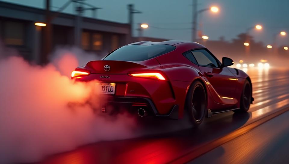 トヨタ・スープラ 排気音