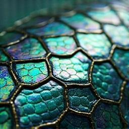 蛇の鱗のようなラップ